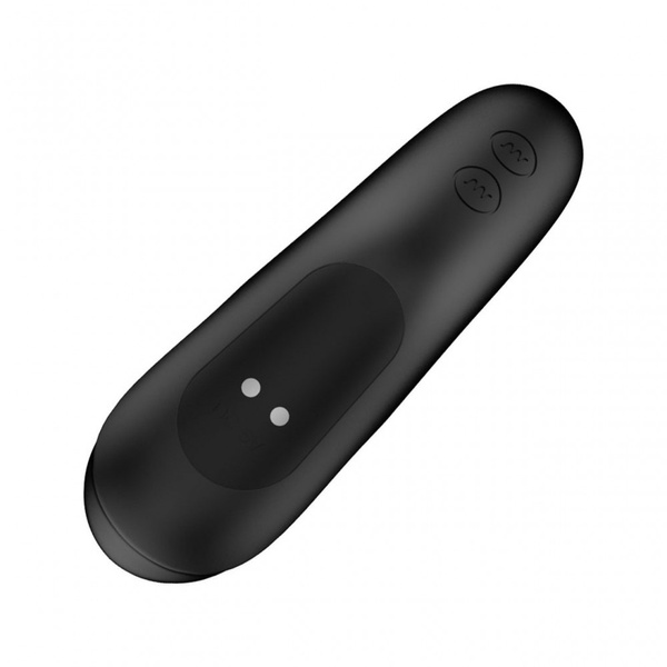 Массажер простаты с вибрацией Nexus Bendz, силикон, черный, 14 х 3 см N34840 фото
