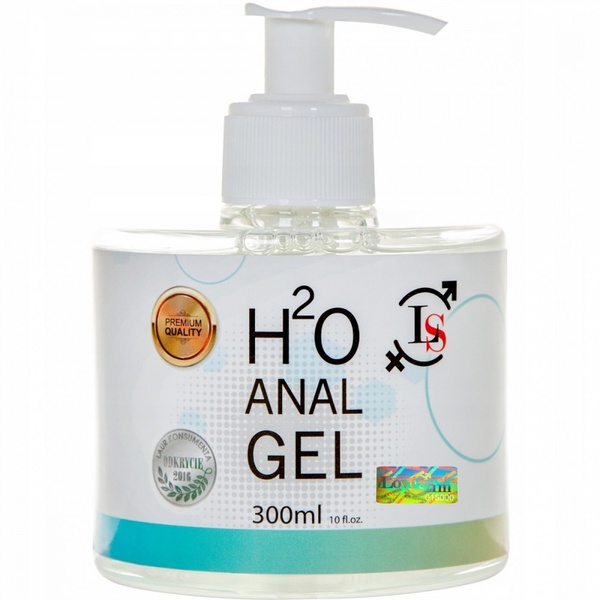 Анальный гель H2O 300 мл на водной основе ANAL GEL 300ML LS73100004 фото