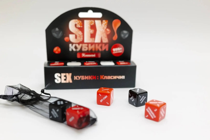 SEX Кубики: Классические (на украинском языке) SO8520 фото