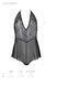 Боди Passion LEAFA BODY black S/M - ECO Passion SX0501 фото 5