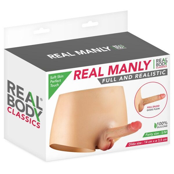 Страпон Real Body — Real Manly full and realistic S/M SO9954 фото