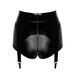 Шортики Noir Handmade F325 Glam suspender wetlook and vinyl shorts - M SX0382 фото 7