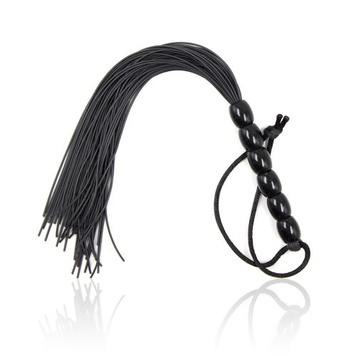 Батіг чорний, ручка з кульок FLOGGER, 45 см 292406035 фото