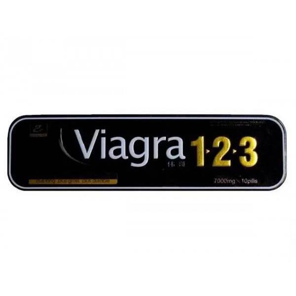 Препарат для усиления мужской эрекции Viagra 123 (цена за упаковку, 10 шт) 80123 фото