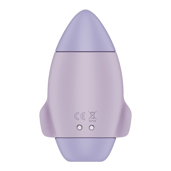 Вакуумный стимулятор с вибрацией Satisfyer Mission Control Violet, 2 независимых мотора SO8970 фото