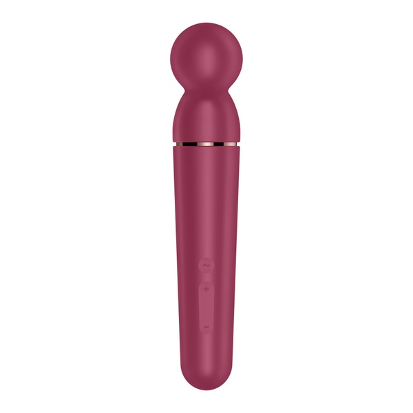 Вибромассажер Satisfyer Planet Wand-er Berry/Rosegold, очень мощный, беспроводной SO8781 фото