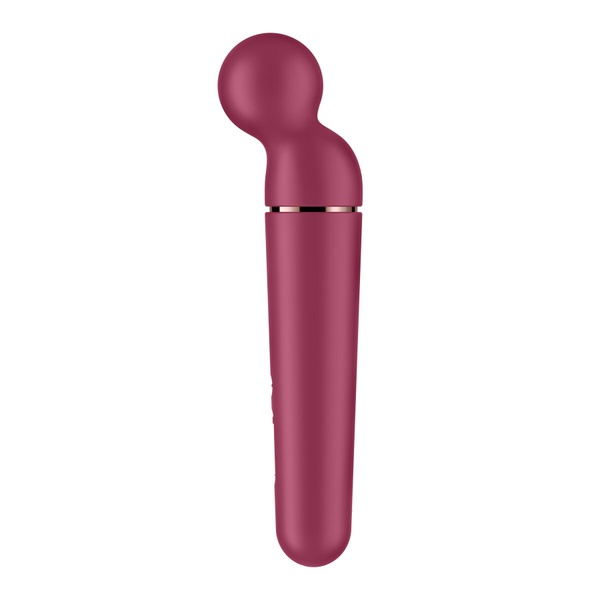 Вибромассажер Satisfyer Planet Wand-er Berry/Rosegold, очень мощный, беспроводной SO8781 фото