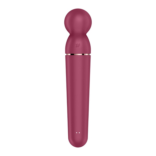 Вибромассажер Satisfyer Planet Wand-er Berry/Rosegold, очень мощный, беспроводной SO8781 фото