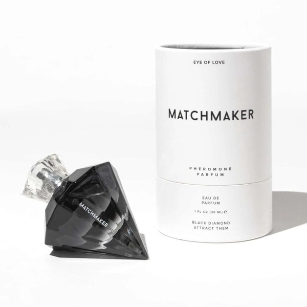 Духи с феромонами для мужчин Eye of Love Matchmaker Black Diamond для повышения уверенности, 30 мл EOL14233 фото