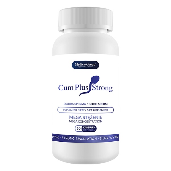 Таблетки Cum Plus Strong для увеличения количества и качества спермы, 60 капсул 32-00001 фото