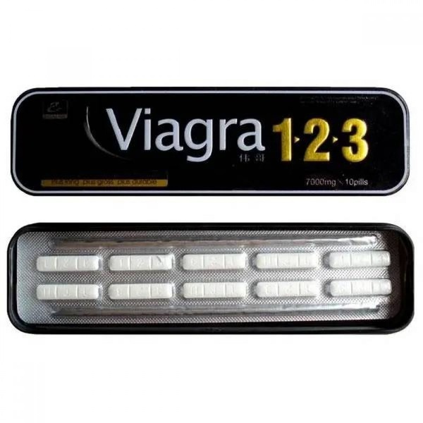 Препарат для усиления мужской эрекции Viagra 123 (цена за упаковку, 10 шт) 80123 фото
