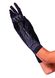 Перчатки со стразами Skeleton Bone Elbow Length Gloves от Rhinestone Leg Avenue, черные O\S 2710 фото 1