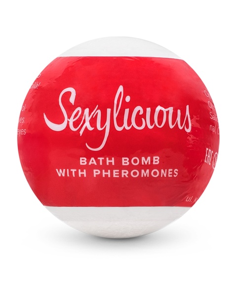 Бомбочка для ванны з феромонами Obsessive Bath bomb with pheromones Sexy 411086 фото