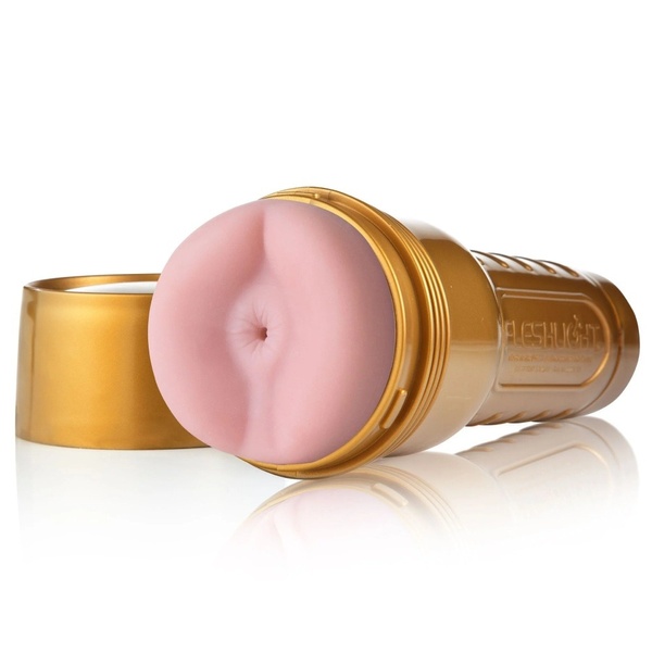 Масурбатор в колбе анус Fleshlight Pink Butt Stamina Training Unit (STU) (RP), рельефный, киберкожа FL19402 фото