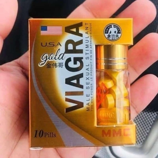 Таблетки ViagraGold USA (цена за упаковку, 10 шт) LS95691 фото