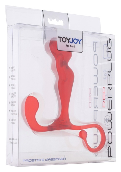 Массажер простаты ToyJoy Power Plug Prostate Massager, красный TJ10457 фото