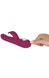 Вібратор - кролик - The intelligent Rabbit Vibrator темно-рожевий VGV-3-0010102 Dark russet фото 3