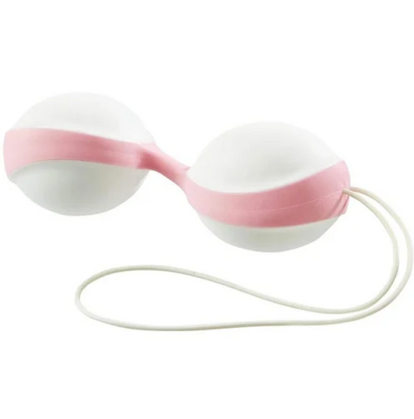 Вагинальные шарики Amor Gym Balls white-pink AMOR-AM082-6 White-pink фото