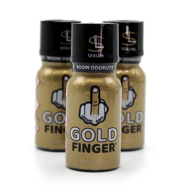 Попперс Золотой Палец Gold Finger 15 ml KF041/kf1002 фото