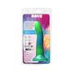 Светящийся в темноте фаллоимитатор ADDICTION Rave 8″ Glow in the Dark Dildo Blue Green, 20,3 см SO6849 фото 9